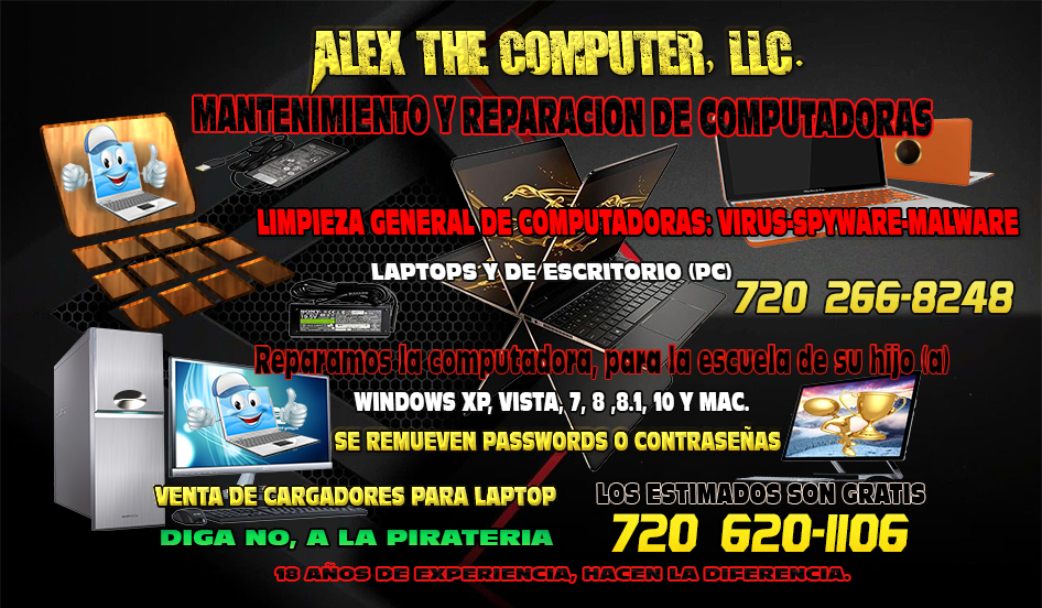 Reparacion de computadoras Alex